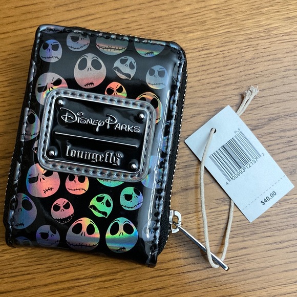 Loungefly Handbags - 🟥 Loungefly Disney Parks Jack Skellington Zipper Wallet (NWT)